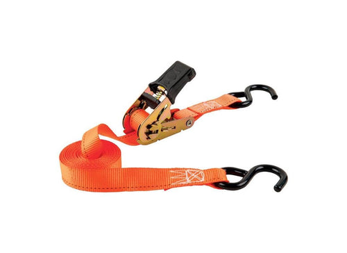 Keeper 13 ft. L W x 1 in. Orange Racheting Tie Down Strap 400 lb. 1 pk