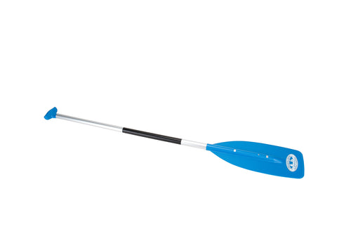 5-foot Crooked Creek Synthetic Boat Paddle, Blue - Features a Hybrid Grip for Full Palm Support and More Natural Motion (50452)