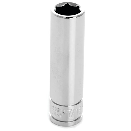 W38314 Performance Tool 6-Point Socket, 3/8" Drive, 7/16"