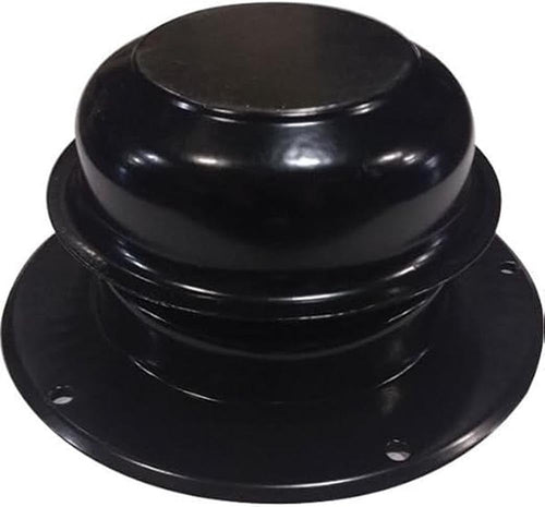 Black Metal HENG'S INDUSTRIES Plumbing Vent Cap | RVs Campers Motorhomes Travel Trailers | Corrosion-Resistant Replacement Vent Cap Cover | RV Plumbing Systems | Universal Fit | 10004-C