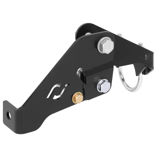 RockJock JK High Steer Front Trac Bar Relocation and Steering Stabilizer Shock Mount Axle Bracket