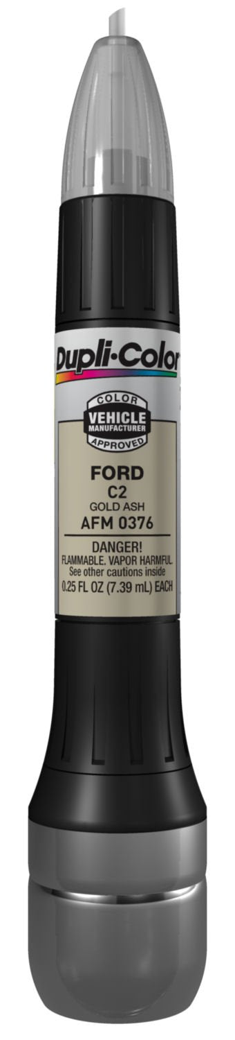 Dupli-Color AFM0376 All-In-1 Scratch Fix Exact-Match Automotive Touch-Up Paint – Ford Gold Ash – 0.25 oz. Paint Pen