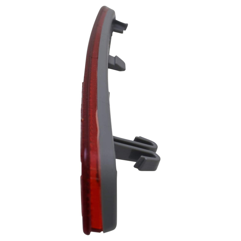 Left TYC Reflector Assembly Compatible with 2016-2019 Ford Explorer
