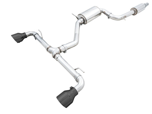 AWE Exhaust Suite for The MK8 GTI - Catback / Diamond Black / Touring Edition
