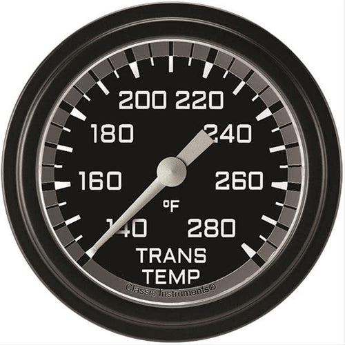 AX327GBLF Classic Instruments Gray 2-5/8" Transmission Temperature Gauge AutoCross