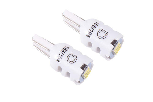 HP3 LED 194 Bulb Pure White Short Pair Diode Dynamics