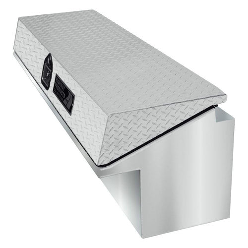 Low Side Tool Box 65X16X16 with Smooth Aluminum Base/Diamond Plate LID