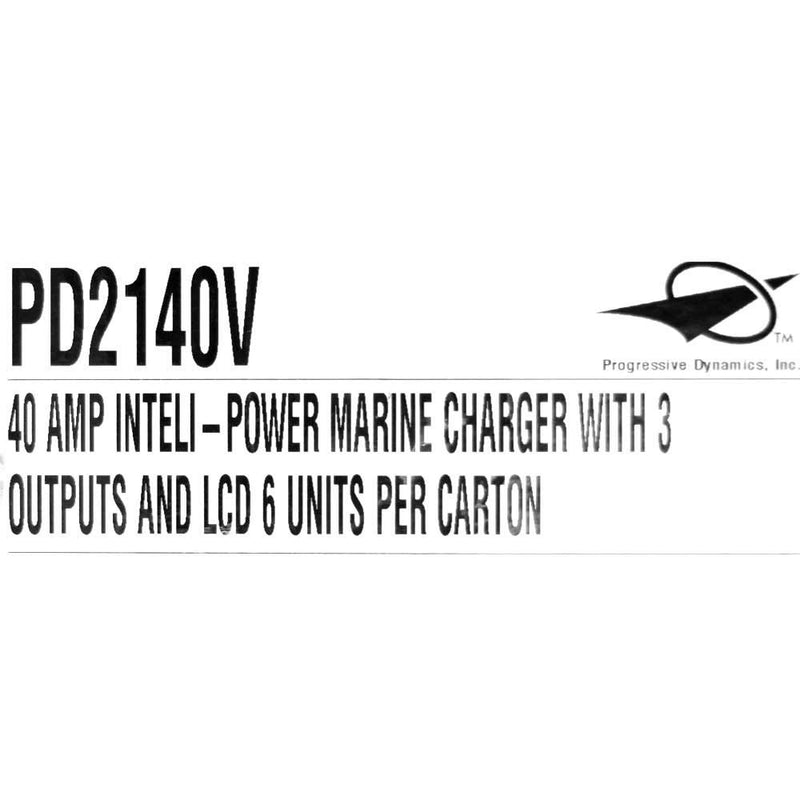 12 Volt Progressive Dynamics PD2140V 40 Amp Marine Converter Charger