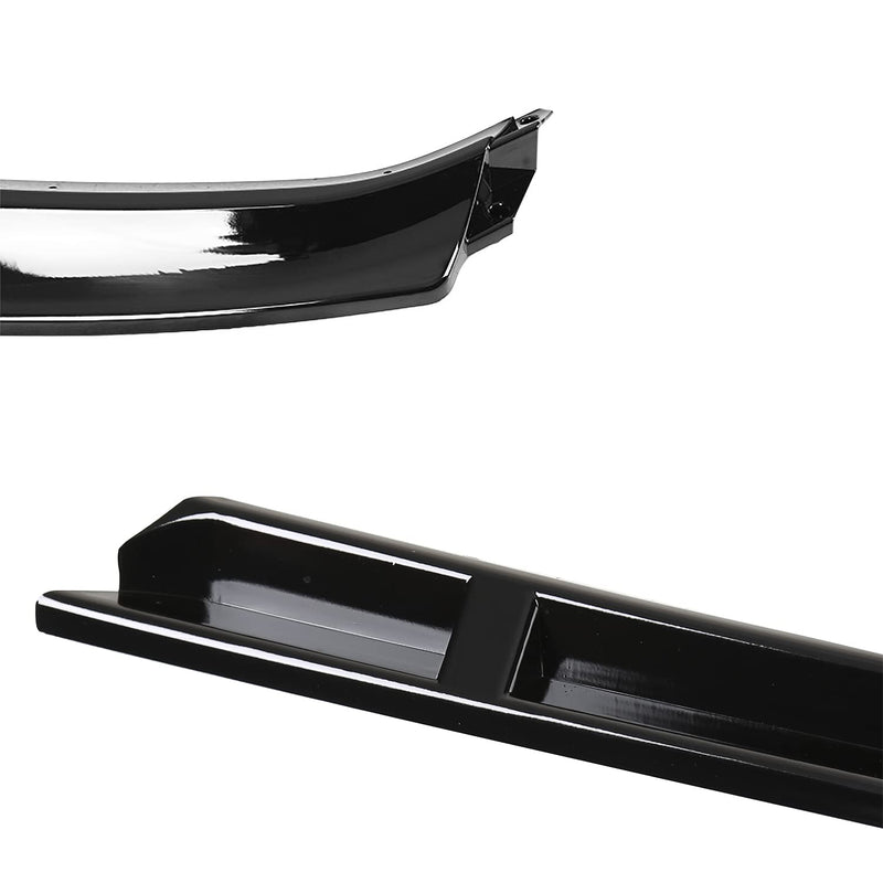Glossy Black Spec-D Tuning Front Bumper Lip Spoiler Splitter Compatible with 2014-2017 Volkswagen Golf MK7