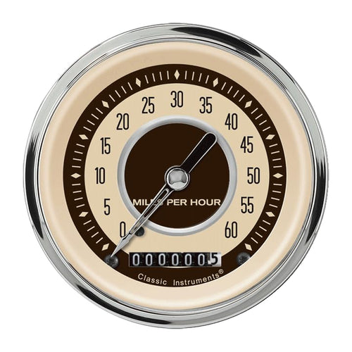 LSNT Low Speed Classic Instruments Nostalgia Speedometer