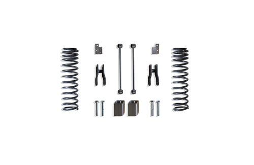 Part# 949942E-2 MAX TRAC SUSPENSION'S is A 2" Lift Rear Box KIT Including COILS, Bump Stop Extensions, Brake LINE Brackets, SWAY BAR END Links, Shock Extenders & Hardware