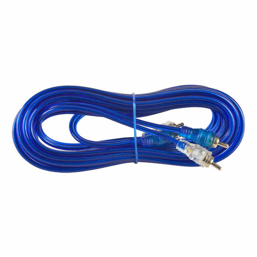 Clear Blue Install Bay RCA Cables 3M Compact Ends - Each