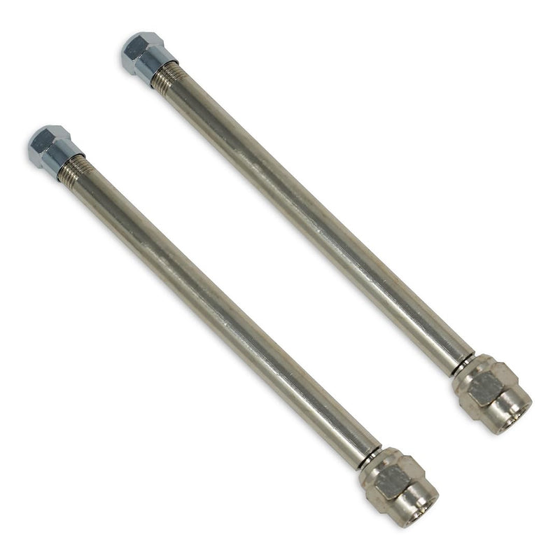 4 Inch TireMinder Straight Valve Extender, 2 Pack