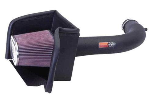 Cold Air Intake System K&N: High-Flow Air-Filter, Increase Performance & Horsepower: Compatible with 2002-2010 DODGE Ram 1500, 57-1537