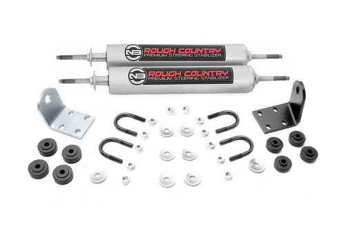 Rough Country Steering Stabilizer Dual N3 for 1977-1979 Ford F-150-8733630