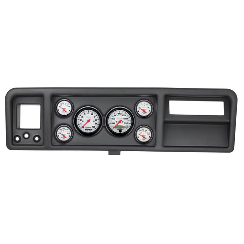 AutoMeter Dash Kit Direct Fit, Ford Truck 73-79, Tach/Mph/Fuel/Oilp/Wtmp/Volt, Phantom (2146-09)