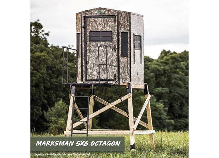 5x6 Marksman Octagon Hunting Blind Fully Assembled