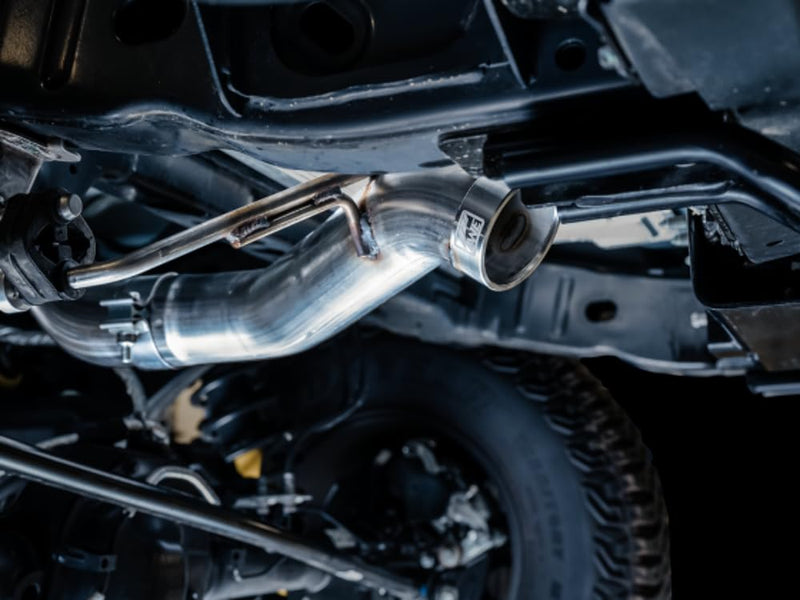 0FG AWE Catback Exhaust for Ford Bronco with BashGuard™ - no Tips