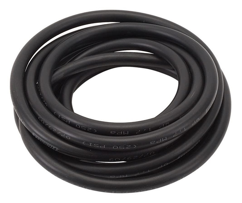 Hose Twist Lok Blk Edelbrock -6, 3 Ft, Black