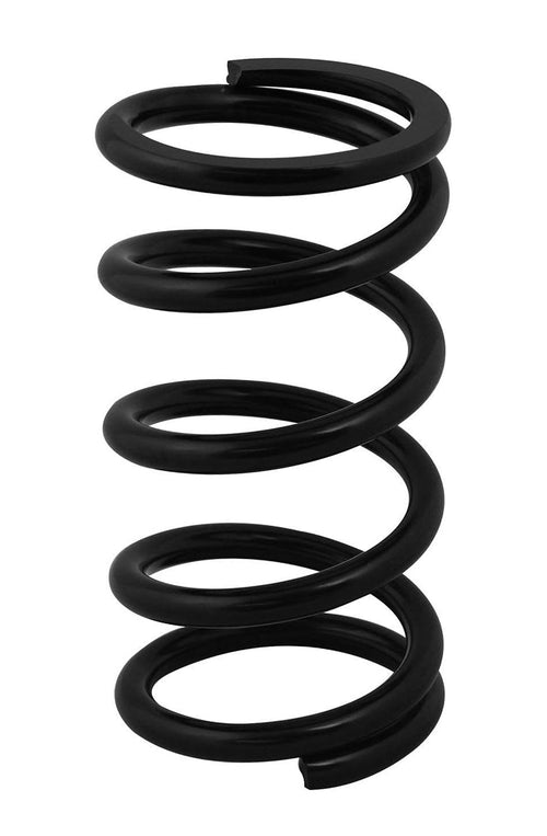 QA1® Spring, HIGH® Cr-Si Travel 2-1/2" Id, 7" X 450 Lbs/In. BLACK® Pwdr Coat