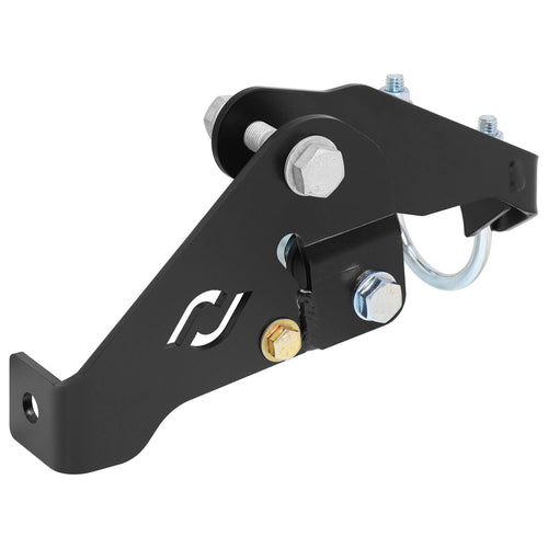 RockJock JK High Steer Front Trac Bar Relocation and Steering Stabilizer Shock Mount Axle Bracket for use with JL/JT Trac Bar