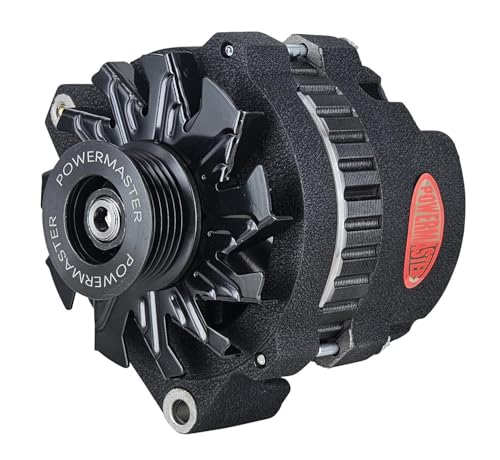 GM CS130 Powermaster Black Wrinkle 140A 6 Groove Pulley