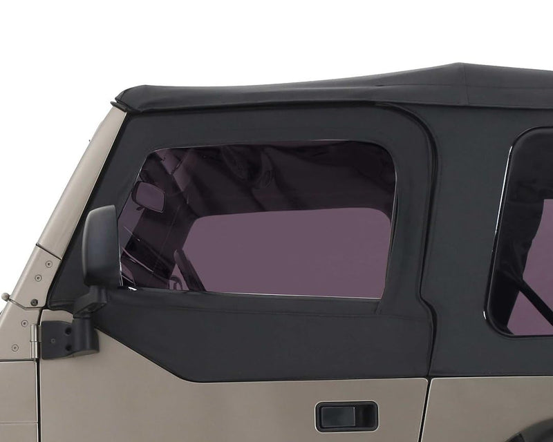 Replacement King 4WD - Soft Upper Doors Tinted - Pair - TJ
