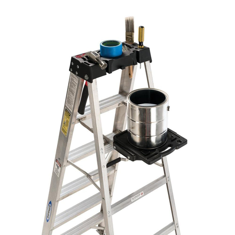 378 Werner Ladder Type Ia Aluminum Stepladder, 8', 6" x 96" x 26.5"