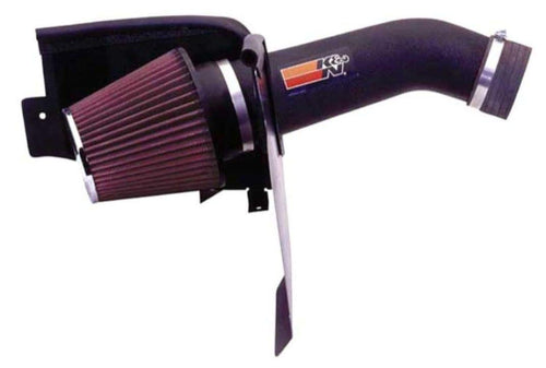 K&N High-Flow Air-Filter Cold Air Intake System: Increase Performance & Horsepower: Compatible with 2002-2003 JEEP Liberty, 57-1528