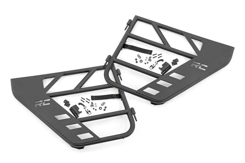Steel Tube Rear Doors Rough Country for 2018-2022 Jeep JL/Gladiator JT - 10618