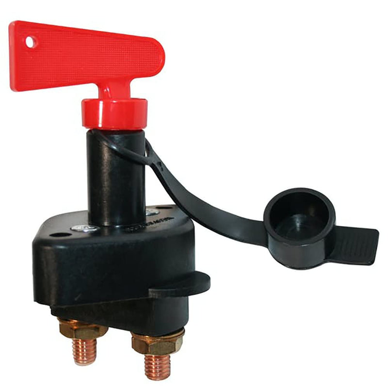 Shut-Off Switch Bulldog Winch 20247- 400A Removeable Key, Black