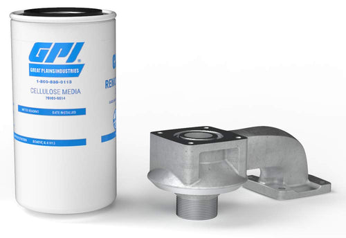 Quick-Fit Filter Adapter Kit GPI - for up to 25 GPM Fuel Transfer Pumps (GPI Genuine Accessory 129500-01)