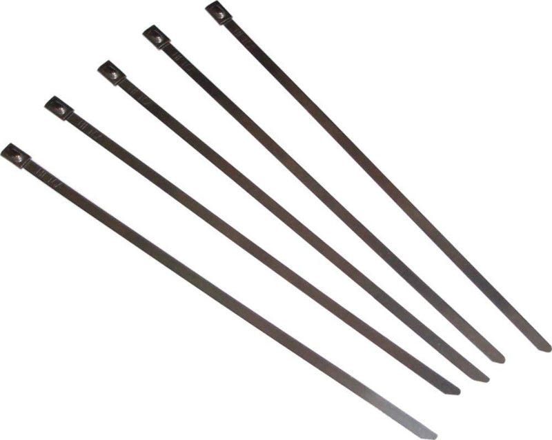 STAINLESS STEEL Helix CABLE TIES 8" 5/PK