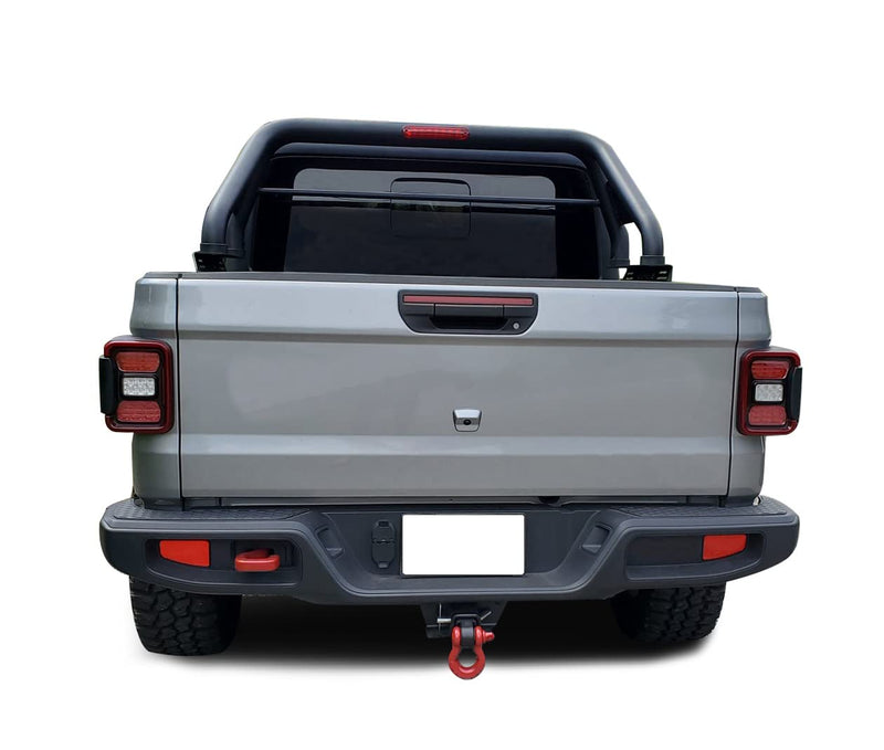 Black Classic Roll Bar Black Horse Off Road Compatible with 2020-2022 Jeep Gladiator RB09BK