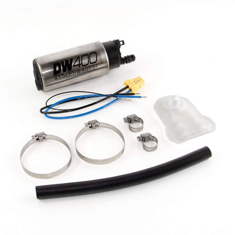 In-Tank Fuel Pump DeatschWerks 9-401-1043 (415lph with 9-1043 Install Kit), 1 Pack