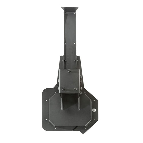 HD Tire Carrier Rugged Ridge | Black, Wheel Mount, Heavy Duty | 11546.52 | Fits 2007-2018 Jeep Wrangler JK