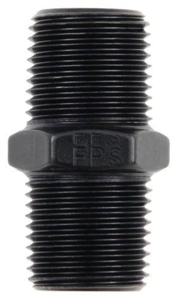3/8 MPT Pipe Nipple Black Fragola Performance Systems 491103-BL