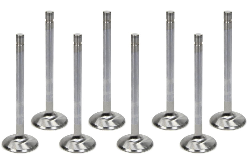 Severe Duty Manley 11825-8 Exhaust Valve, Stainless Steel, Set of 8
