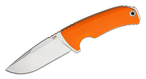 SOG FX Tellus Full-Sized Fixed Blade Knife 4.2" Full-Tang CRYO 440C Steel Blade GRN Handle UMS Compatible Sheath, Blaze