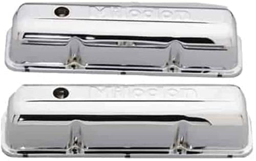 Chrome Milodon Valve Covers 85652