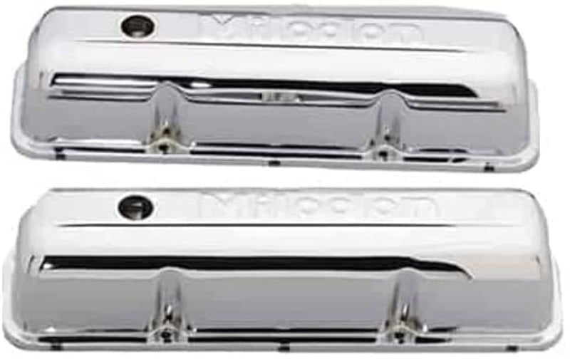 Chrome Milodon Valve Covers 85652
