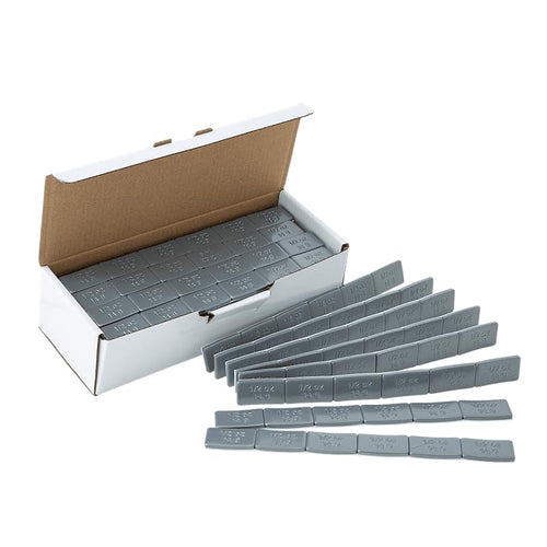 Gorilla Automotive Wheel Accessories Parts 10006FG 1/2 Oz 30-6 Oz Strips - Silver