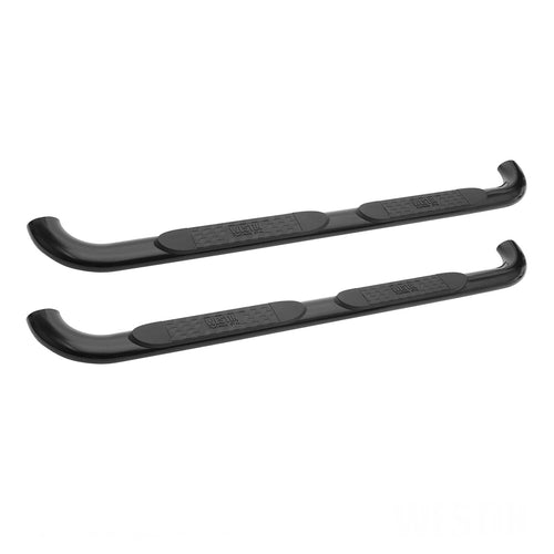 Platinum 4 Oval Nerf Step Bars Westin 21-4085 fits 2019-2023 Ram 1500 Crew Cab (Excl. Ram 1500 Classic) Black 1 Pair
