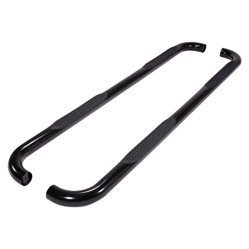 TrailFX Side Steps Nerf Bar fits Chevrolet Colorado Extended Cab 2015-2022 Round Bent Black Powder Coated Steel Set of 2 Running Boards Rocker Panel Mount with Mounting Hardware TrailFX A0037B