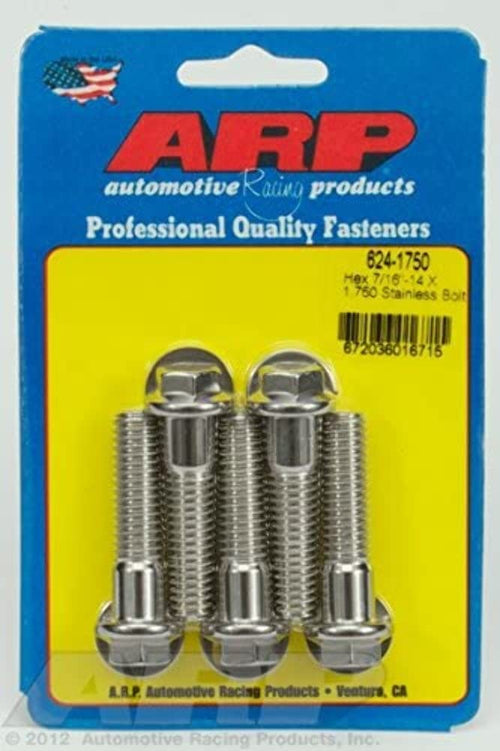 Hex Bolt ARP (624-1750), Stainless Steel