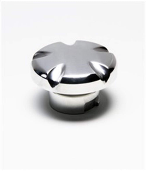 LS Engine Oil Cap Clayton Machine Works LSO-01-P; Grooved; Billet Aluminum; Polished Finish;