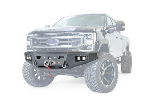 Ascent HD WARN 106916 Front Bumper, Fits: Ford Super Duty F250 & F350 (2017-2021)