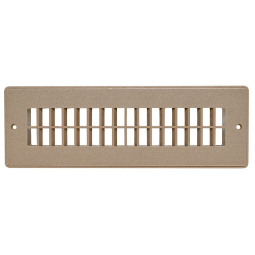 Light Brown Valterra A10-3365VP Heat and A/C Floor Register (2-1/4" x 10")