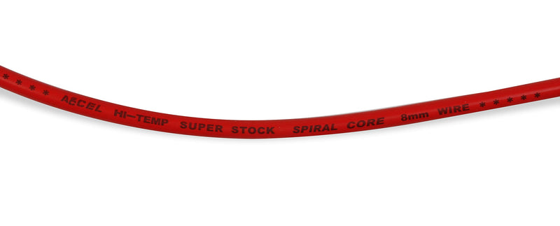 Custom Wire Set ACCEL 171116-R - 8mm - Red