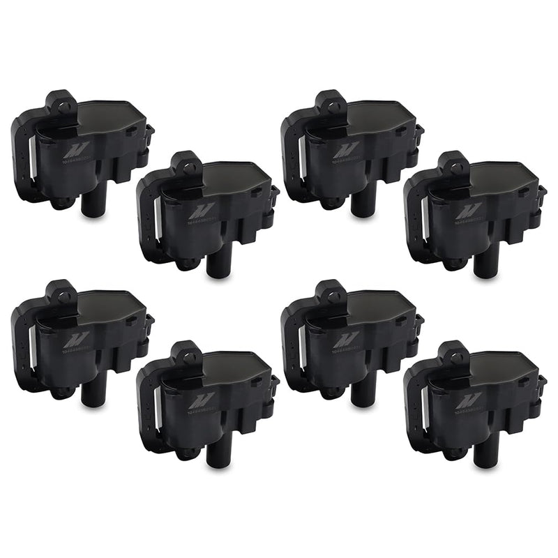 Mishimoto Coil Ignition, Compatible with GM LS1/LS6 Engines 1997-2002, Set of 8